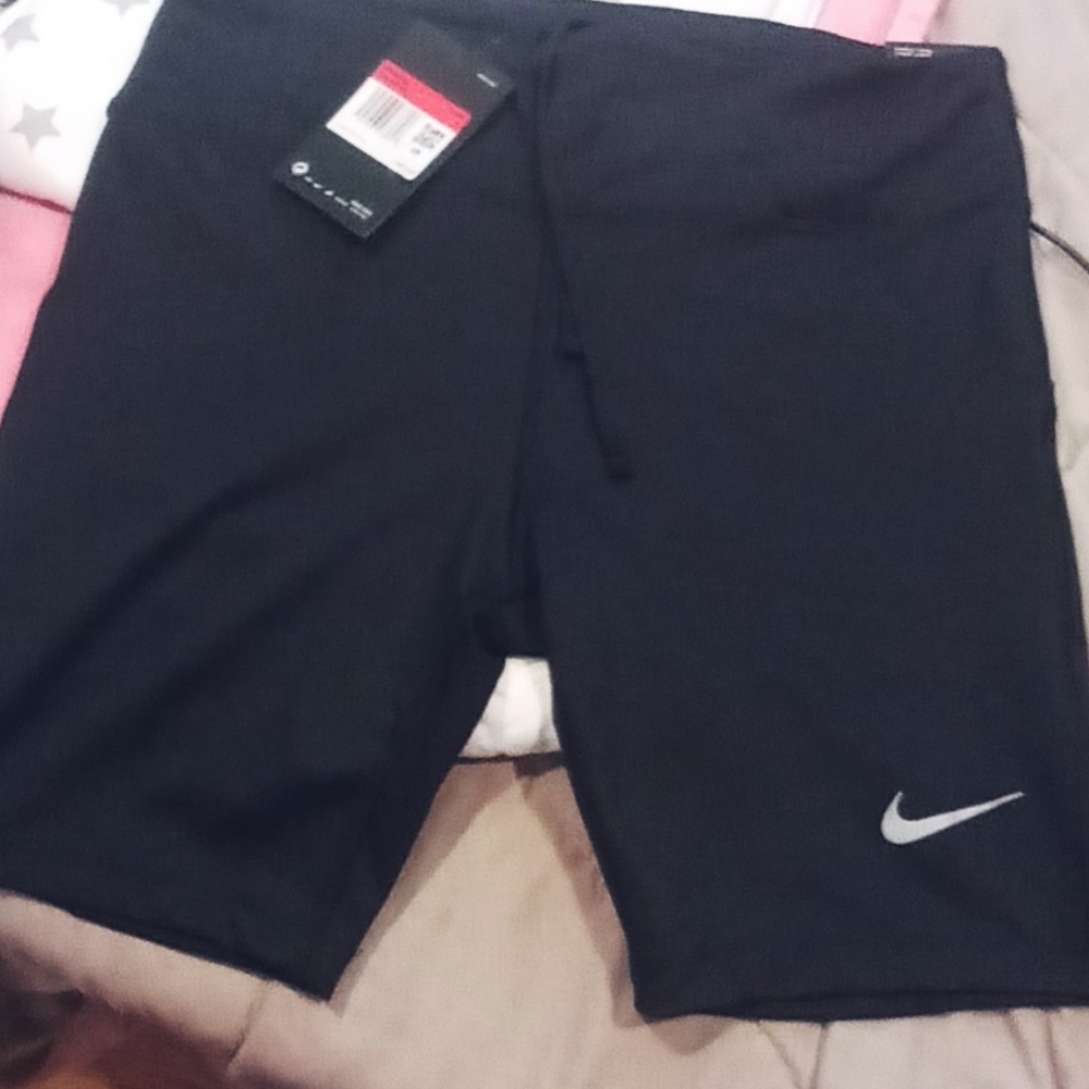 Black Nike spandex biking shorts
